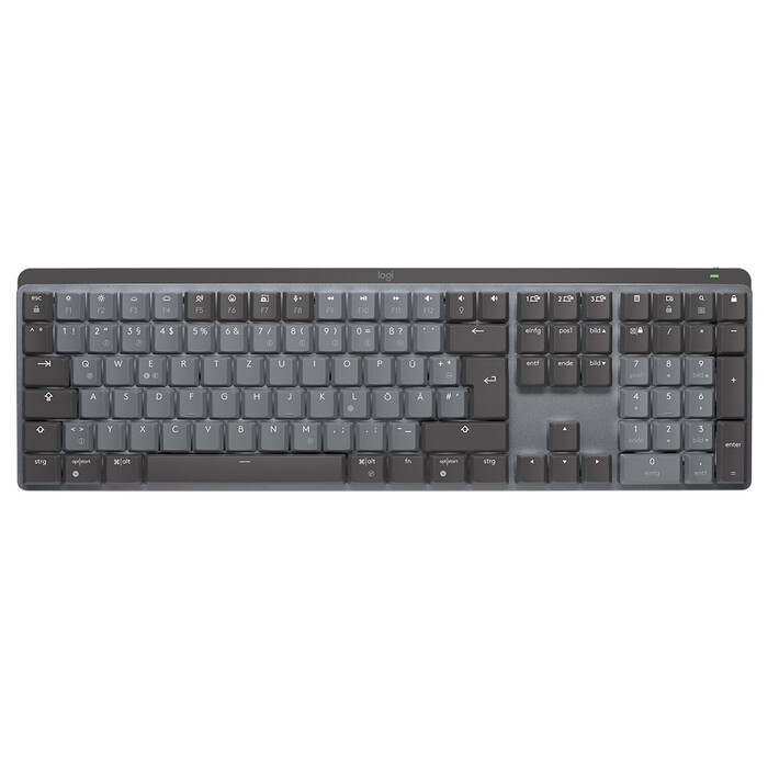 Logitech Tastatur MX linear grau