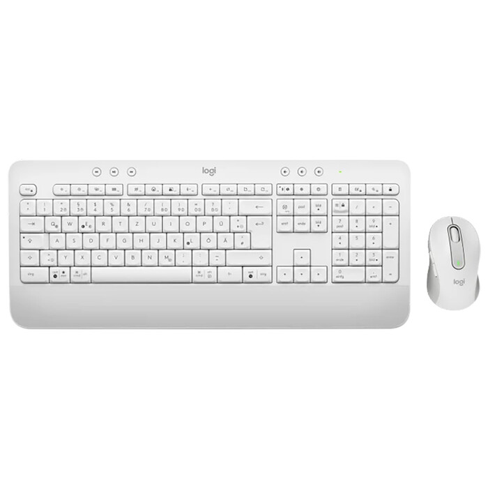 Logitech Tastatur + Maus MK650 weiß