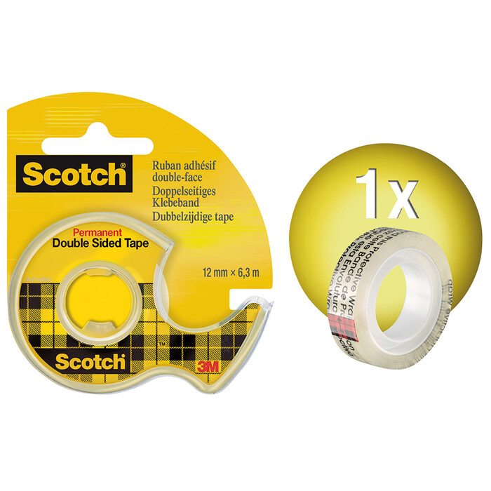 SCOTCH doppelseitiges Klebeband