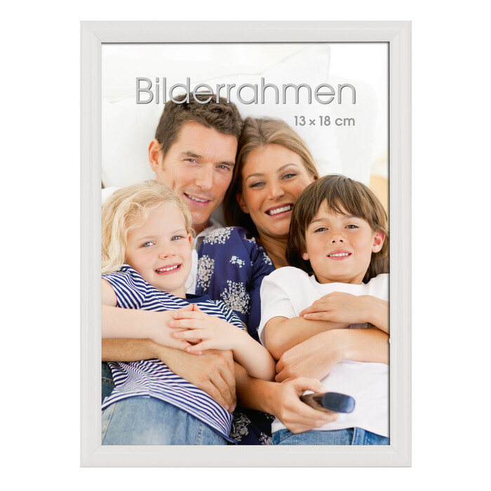 INTERTRADING Bilderrahmen 13 x 18 cm weiß