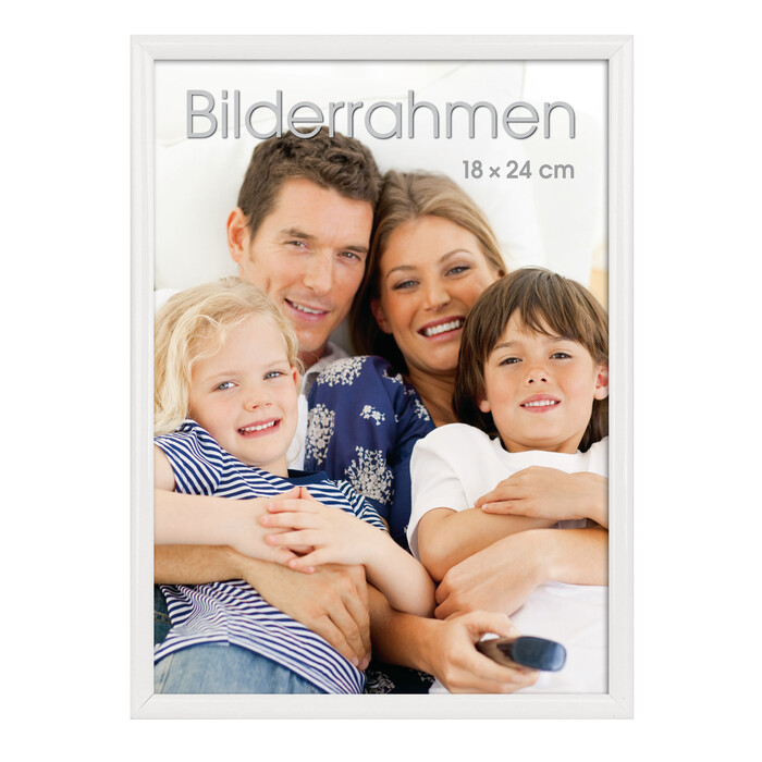 INTERTRADING Bilderrahmen 18 x 24 cm weiß