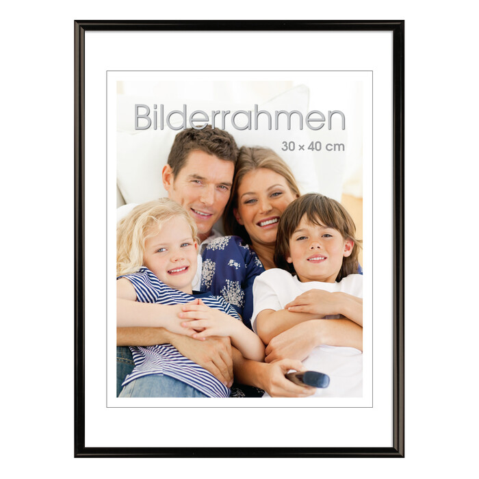 INTERTRADING Bilderrahmen 30 x 40 cm schwarz