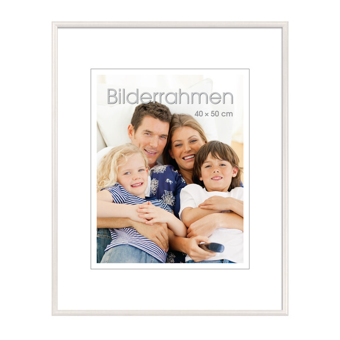 INTERTRADING Bilderrahmen 40 x 50 cm weiß