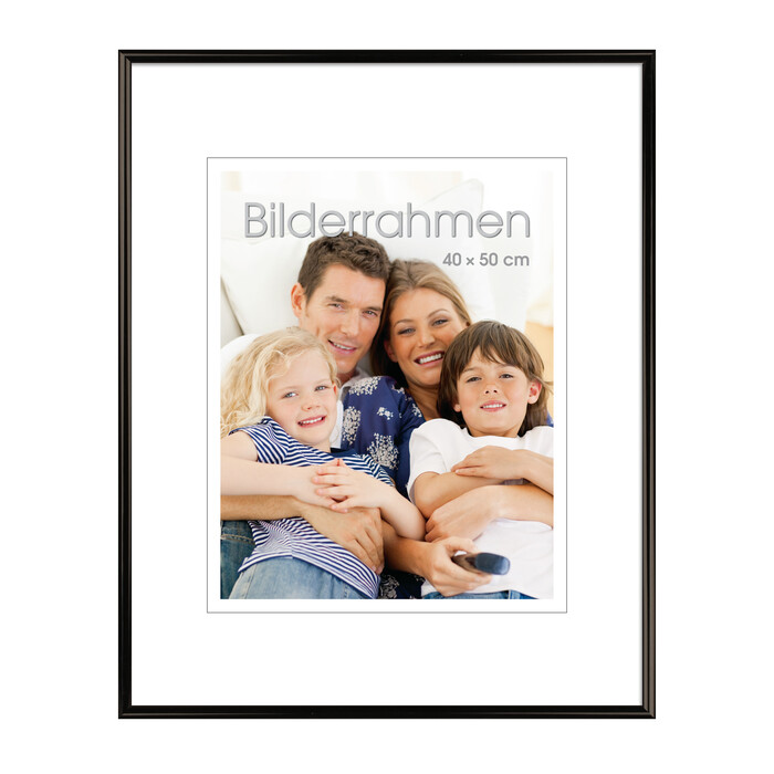 INTERTRADING Bilderrahmen 40 x 50 cm schwarz