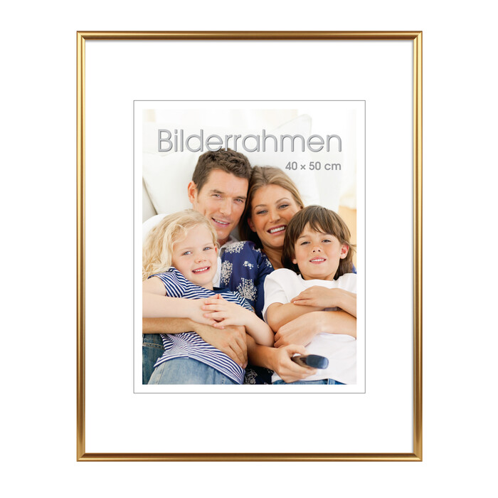 INTERTRADING Bilderrahmen 40 x 50 cm gold