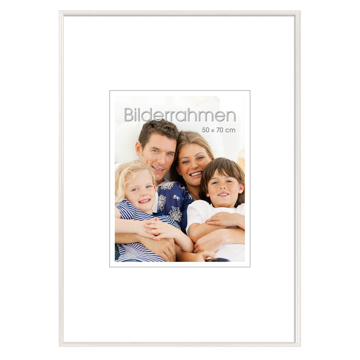 INTERTRADING Bilderrahmen 50 x 70 cm weiß