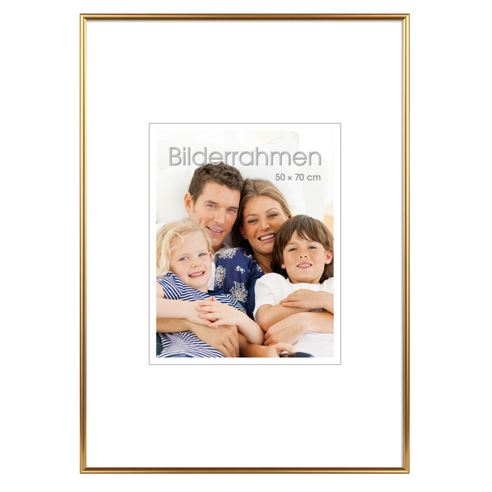 INTERTRADING Bilderrahmen 50 x 70 cm gold