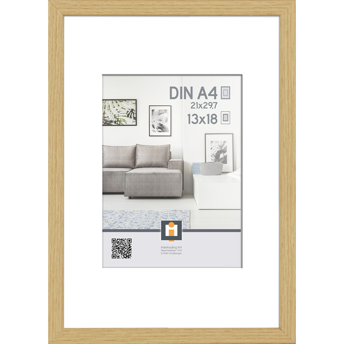 INTERTRADING Bilderrahmen Madrid Natur 21 x 29,7 cm natur