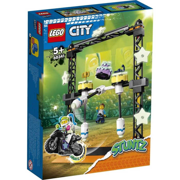 LEGO® City Umstoß-Stuntchallenge 117 Teile 60341