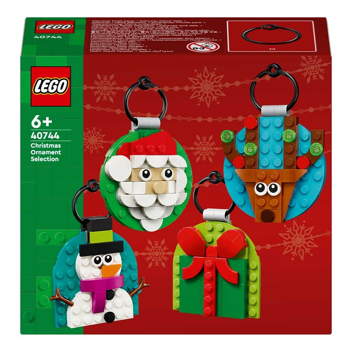 LEGO® Verschiedene Christbaumanhänger 153 Teile 40744