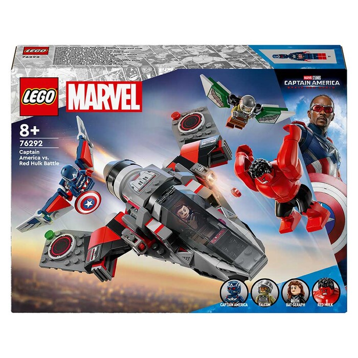 LEGO® Marvel Showdown zwischen Captain America und Red Hulk 223 Teile 76292