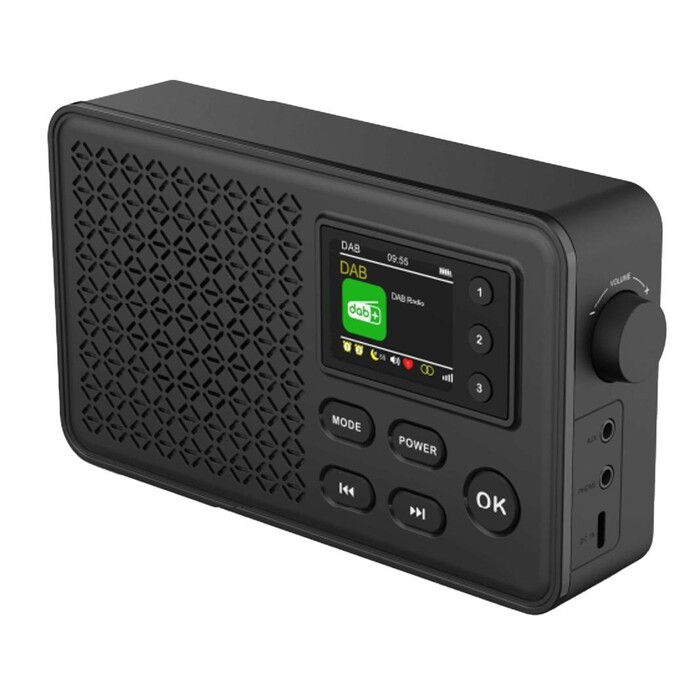 DENVER DAB+ & FM Radio DAB-57 schwarz