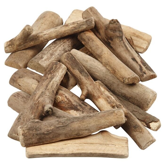 Holzstücke 6-14 cm 610g braun