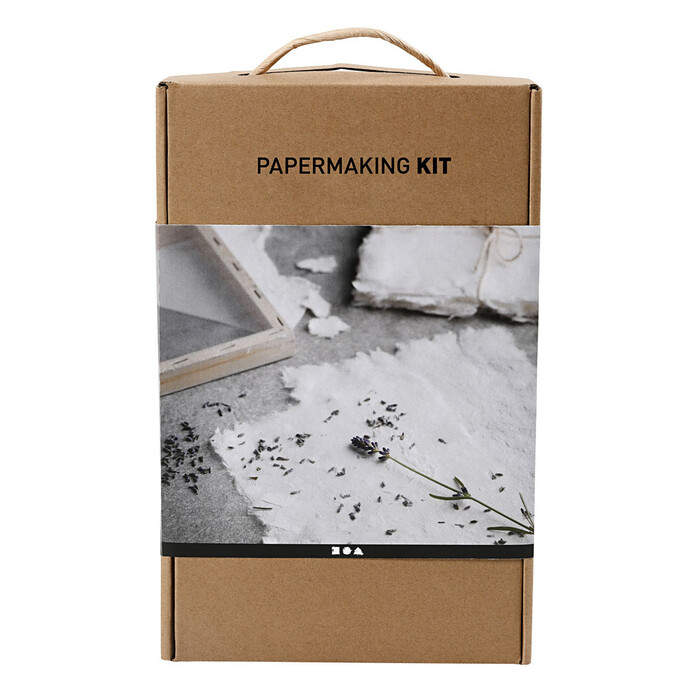Papierschöpfen Starter-Set A5 mit Lavendelblüten