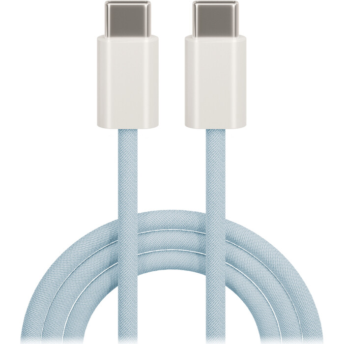 MAXLIFE USB-C/USB-C Kabel MXUC-06 20W 1m blau