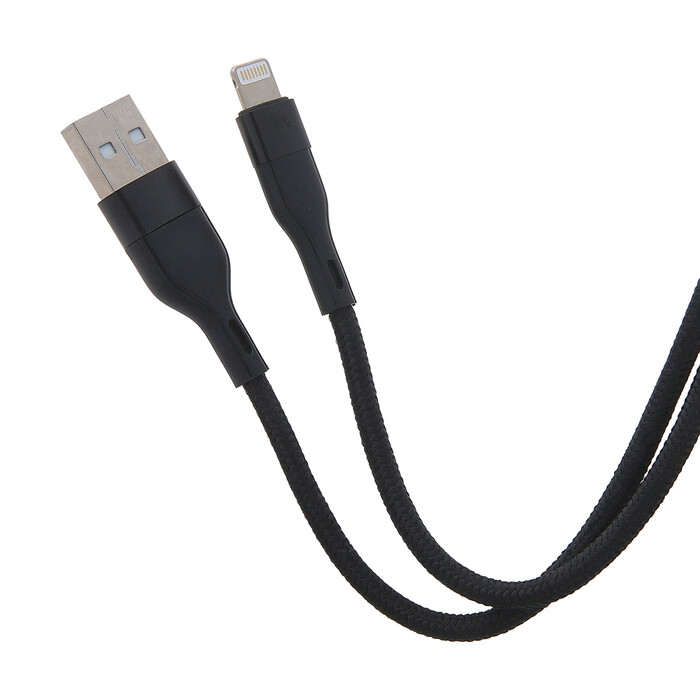 MAXLIFE USB-C/Lightning Kabel MXUC-07 1m schwarz