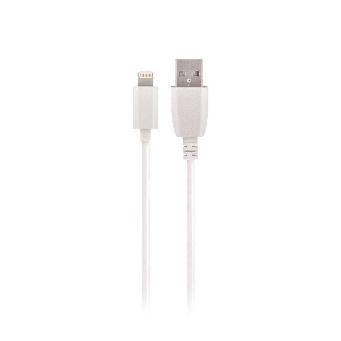 MAXLIFE USB/Lightning Kabel 1m weiß
