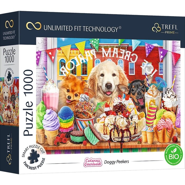 TREFL Puzzle Doggy Peekers 1.000 Teile