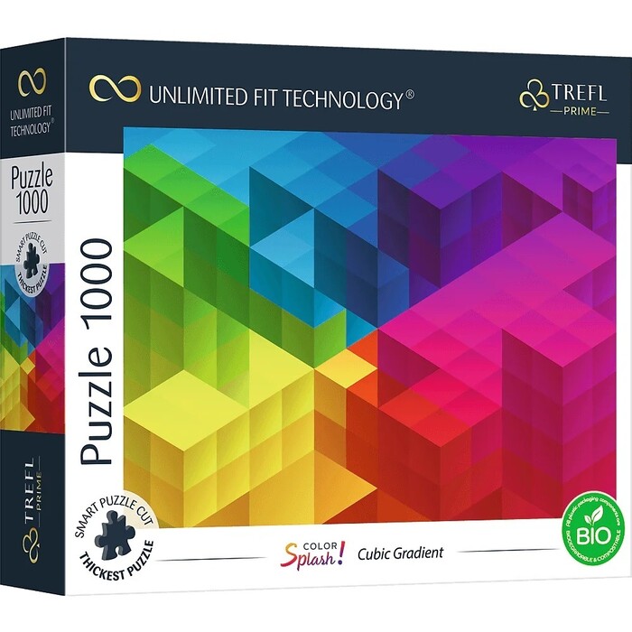 TREFL Puzzle Cubic Gradient 1.000 Teile
