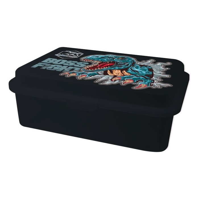 Brotdose Dino Cool schwarz