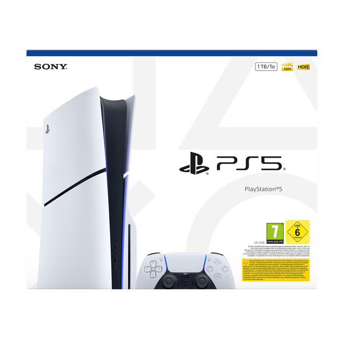 SONY Konsole PlayStation®5 Slim mit Laufwerk 1 TB