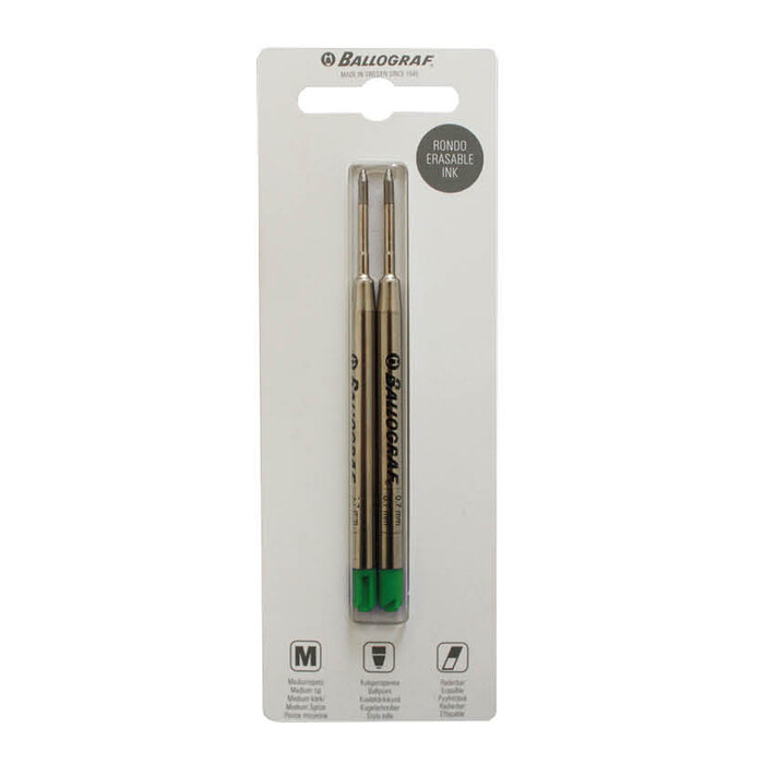Ballograf radierbare Kugelschreibermine Rondo Erase, grün
