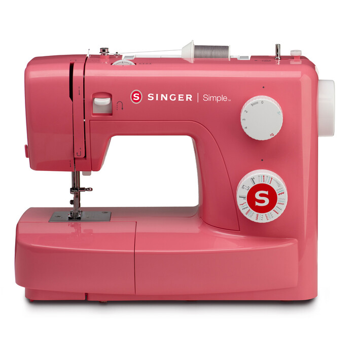 SINGER Nähmaschine Simple 3223 rot