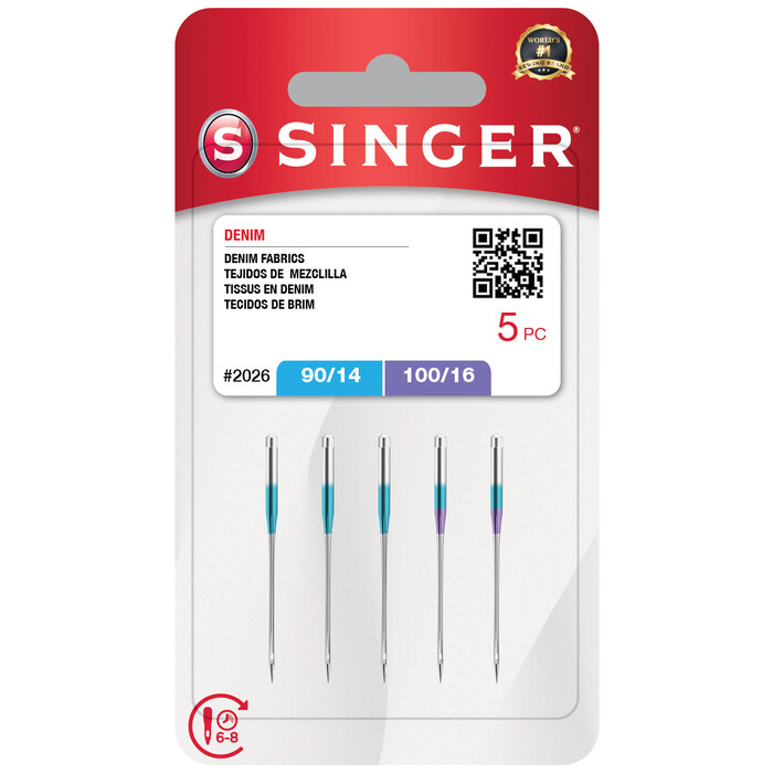 SINGER Jeans Nähnadeln 2026 5 Stück