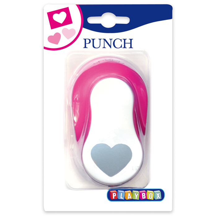 PLAYBOX Motivstanzer Herz Ø 3,8 cm