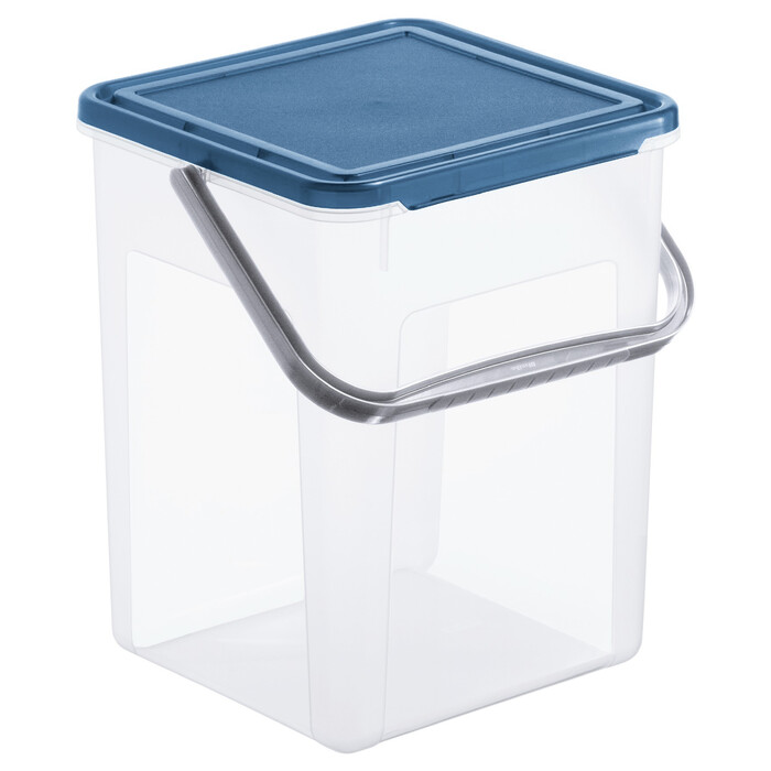 ROTHO Aufbewahrungsbox für Waschmittel 5 kg blau