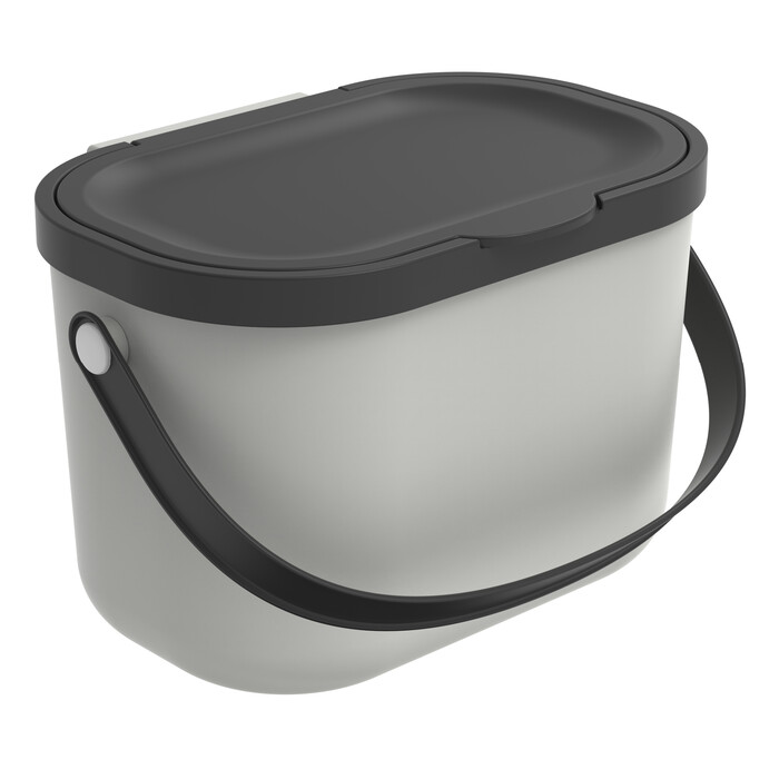 ROTHO Bioabfallbehälter Albula 3,2 Liter mistletoe white