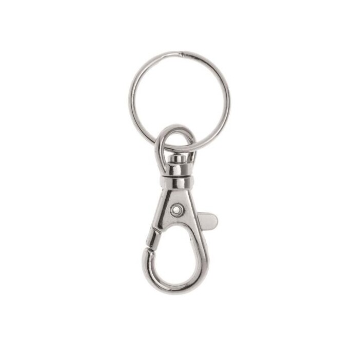 Schlüsselanhänger 1 Karabiner Ring 25 mm