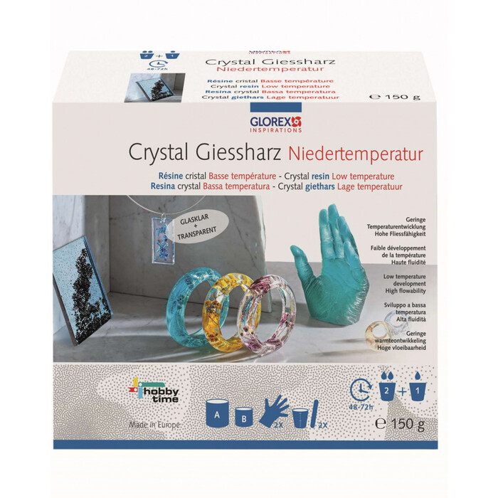 GLOREX Crystal-Giessharz Niedertemperatur 150 g