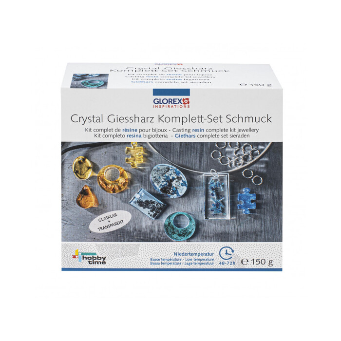 GLOREX Crystal-Gießharz Starter-Set Niedertemperatur