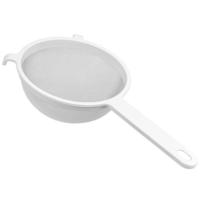METALTEX Sieb Ø 18 cm aus Kunststoff weiß