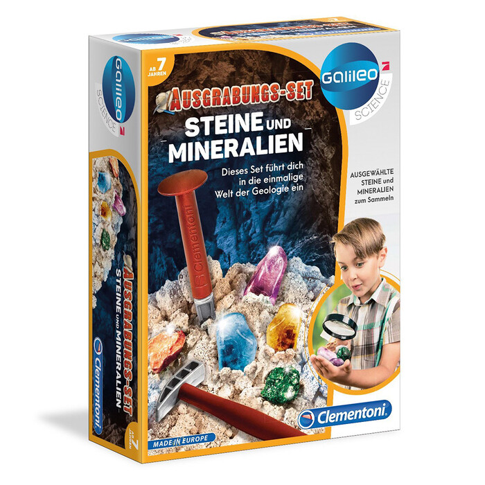 GALILEO Ausgrabungs-Set Steine und Mineralien