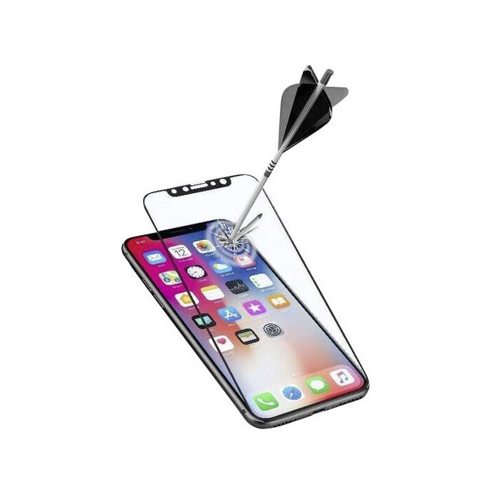 CELLULARLINE Schutzglas Impact Glass Capsule für Apple iPhone X/XS/11 Pro
