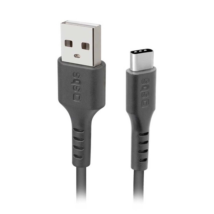 SBS Daten- und Ladekabel Type C 2 m schwarz