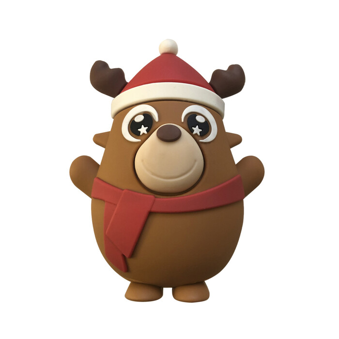 SBS Powerbank Rentier Rudolf 4000 mAh rot