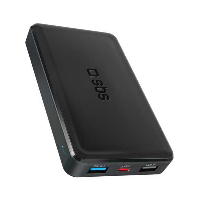 SBS Mobile Ladegerät 10 000 mAh schwarz