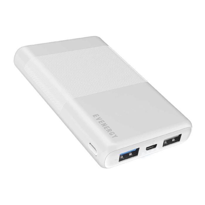 Powerbank 10 000 mAh weiß