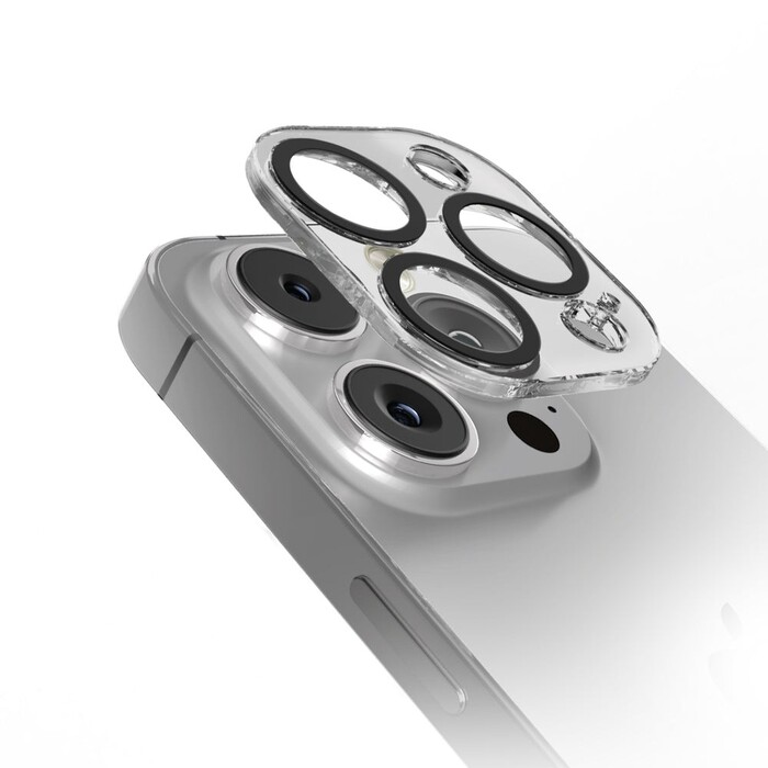 SBS Kameralinsenschutz für iPhone 15 Pro/15 Pro Max
