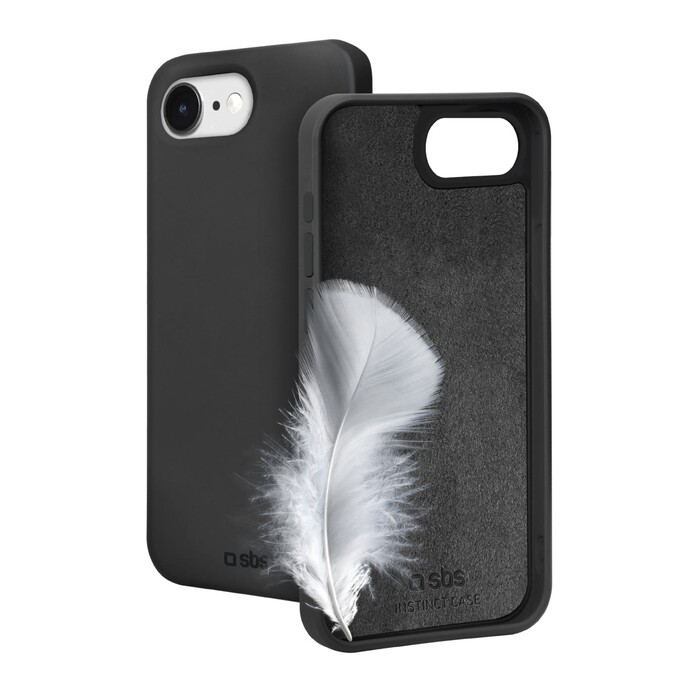 SBS Instinct Cover für iPhone 16e schwarz