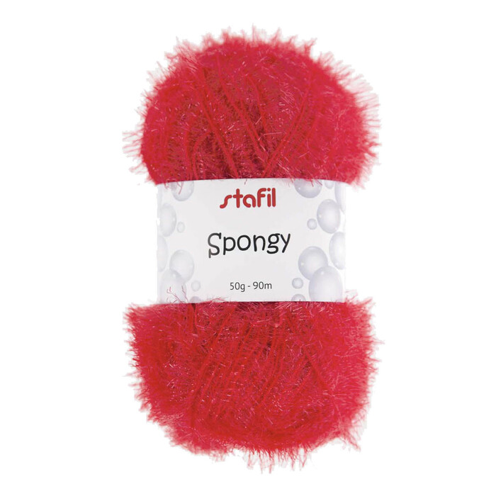 STAFIL Schwammgarn Spongy 50 g rot