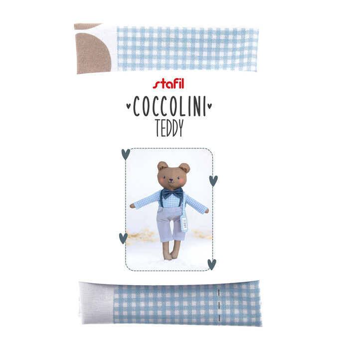STAFIL Stoff für Coccolini Teddy 56 x 75 cm