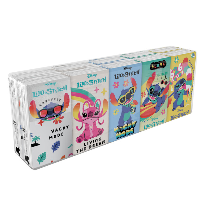 Taschentücher Stitch 4-lagig 10 Packungen