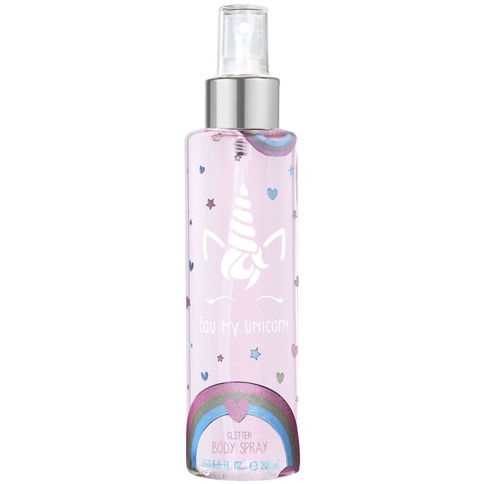Körperspray mit Glitzer Eau My Unicorn 200 ml