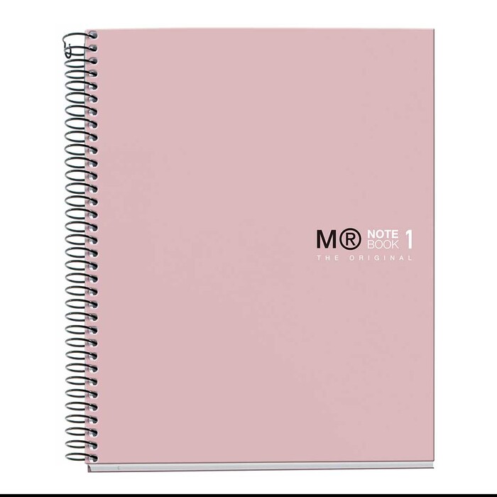 Notizbuch Miquelrius The Original A5 80 Blatt liniert rosa