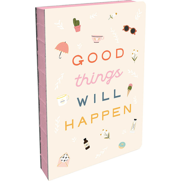 Studio Oh! Tagebuch Good Things Will Happen A5 Hardcover liniert