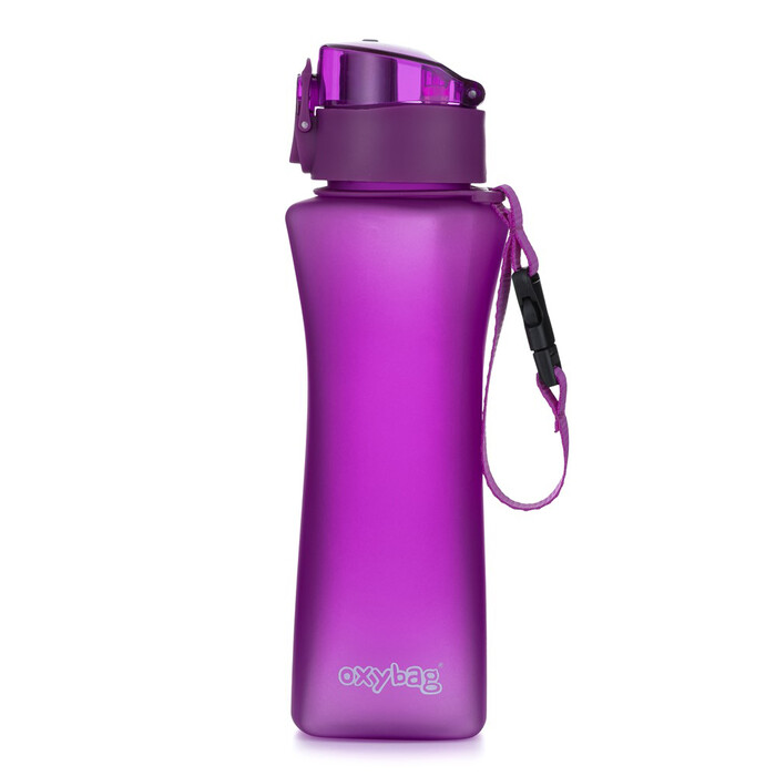 OXYBAG Trinkflasche Twist Tritan 550 ml lila matt